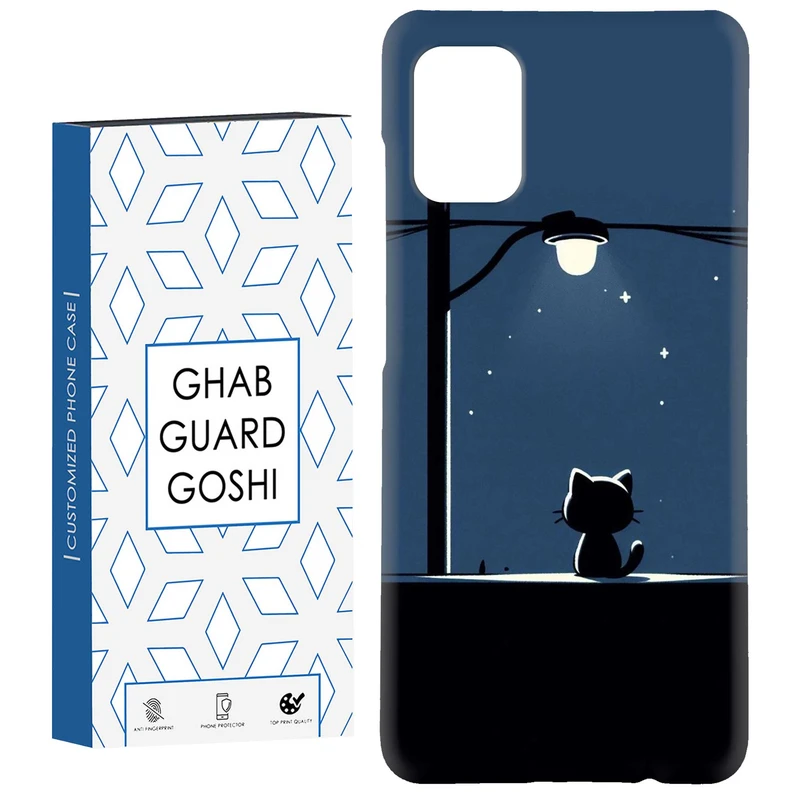 کاور قاب گارد گوشی طرح گربه کد Dimo-189 مناسب برای گوشی موبایل سامسونگ Galaxy A71
