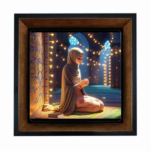 تابلو کاشی مبین ایده طرح دختر باحجاب کد   X27  -  m1437
