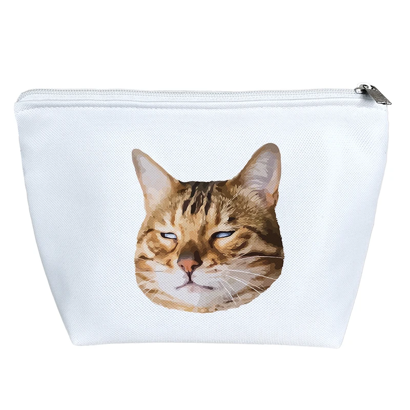 کیف لوازم آرایش دخترانه خندالو مدل گربه (Cat) کد 9628