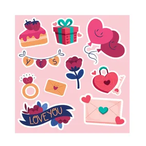 برچسب مدل قلب کد 01