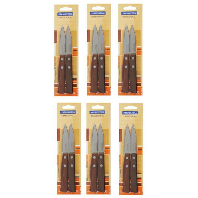 کارد میوه خوری ترامونتینا کد 22270/203 بسته 12 عددی