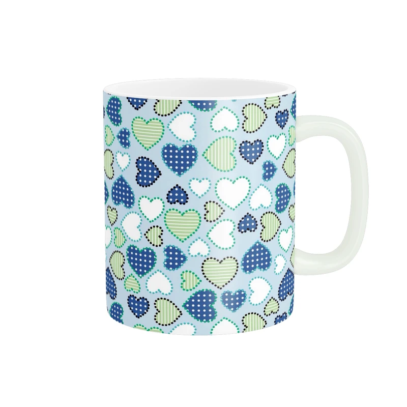 ماگ پاد آفرین طرح قلب کد 5883