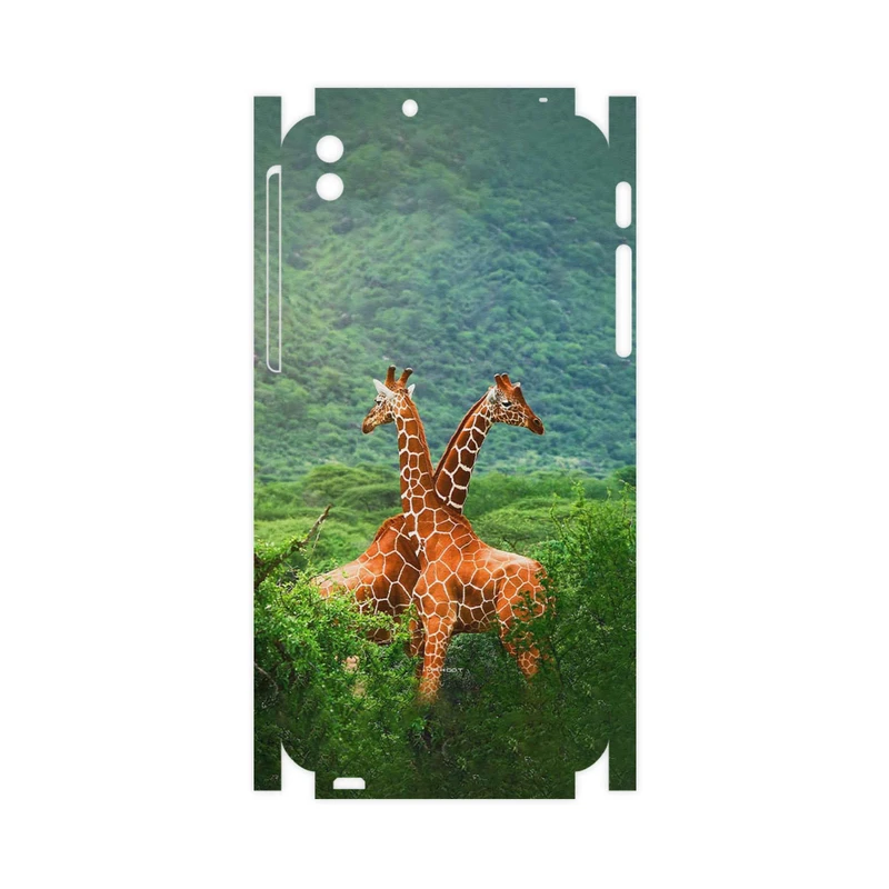 برچسب پوششی ماهوت مدل Giraffe-FullSkin مناسب برای گوشی موبایل اچ تی سی Desire 816
