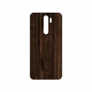 MAHOOT Dark Walnut Wood Cover Sticker for Xiaomi Redmi Note 8 Pro