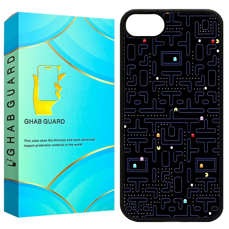 کاور قاب گارد طرح پکمن مدل G16E مناسب برای گوشی موبایل اپل iPhone 16e