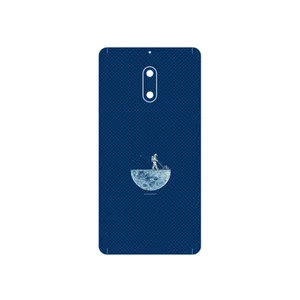 MAHOOT Minimal Gardener Astronaut Cover Sticker for Nokia 6