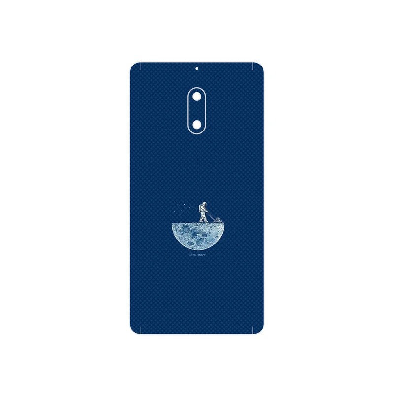 برچسب پوششی ماهوت مدل Minimal Gardener Astronaut مناسب برای گوشی موبایل نوکیا 6