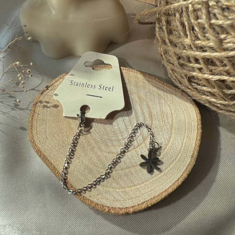 آویز ساعت زنانه استینلس استیل مدل گل آفتابگردان