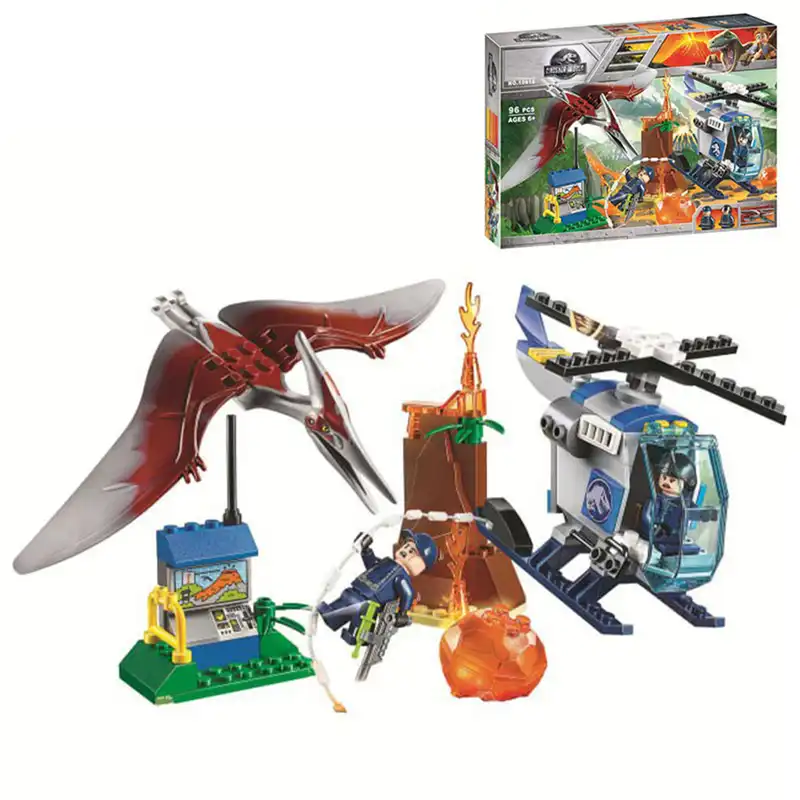 ساختنی مدل ژوراسیک پلیسی کد 10918