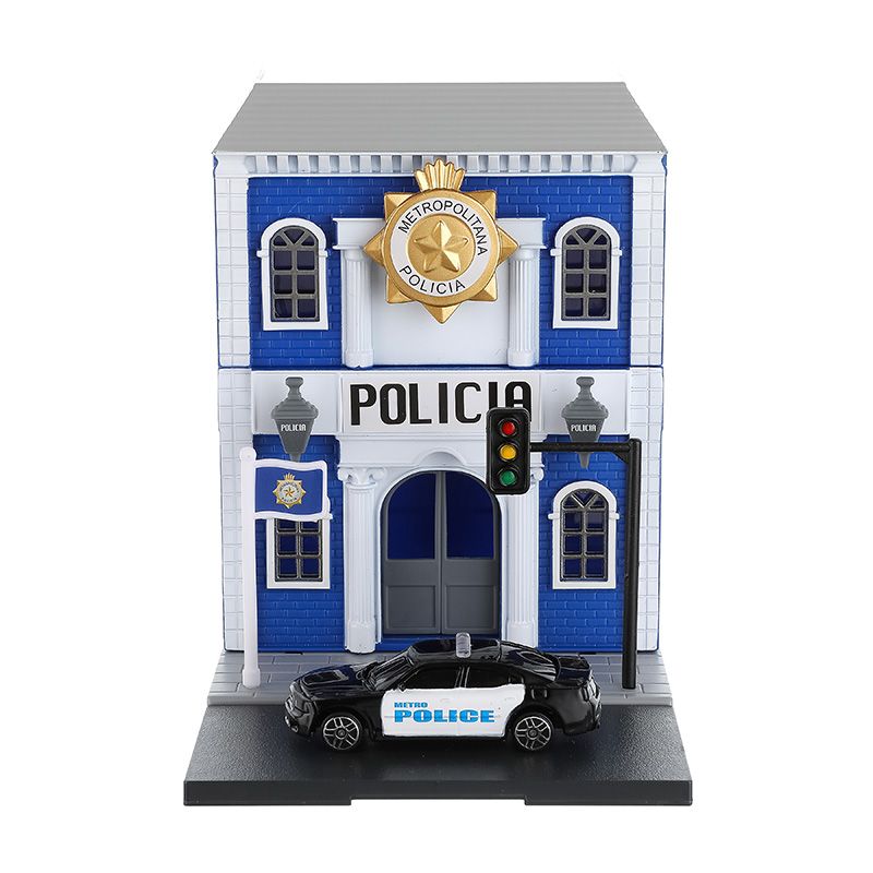 کیت ماشین بازی مینیسو مدل Police کد 900 -  - 1