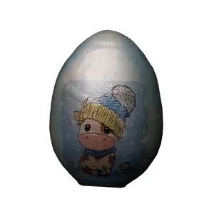 تخم مرغ تزیینی مدل گاو کد 02