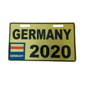 پلاک موتور سیکلت طرح آلمان مدل GLD-2020