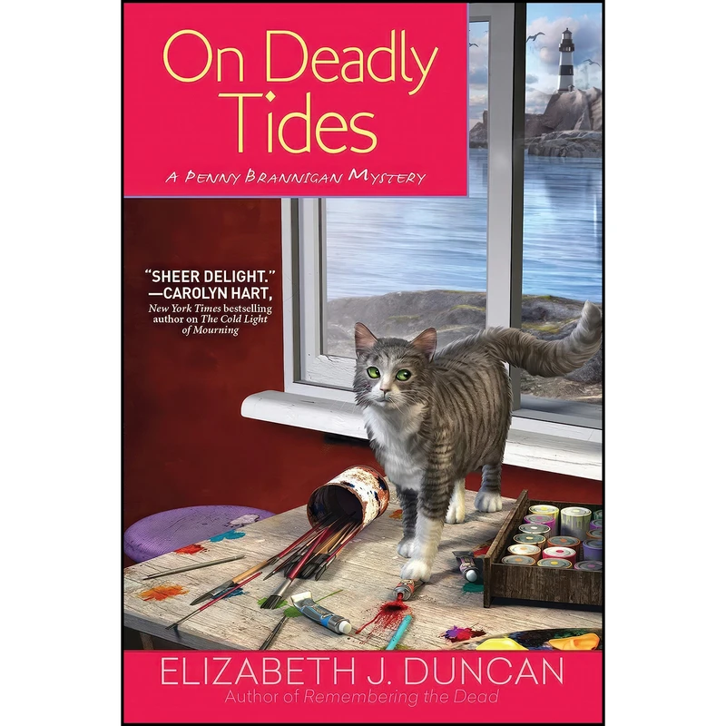 کتاب On Deadly Tides اثر Elizabeth J. Duncan انتشارات Crooked Lane Books