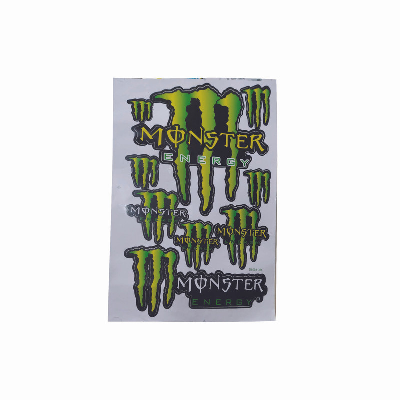 برچسب بدنه موتور سیکلت MONSTER کد S 1295