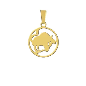 آویز گردنبند هایکا مدل ماه تولد اردیبهشت کد a.h 21