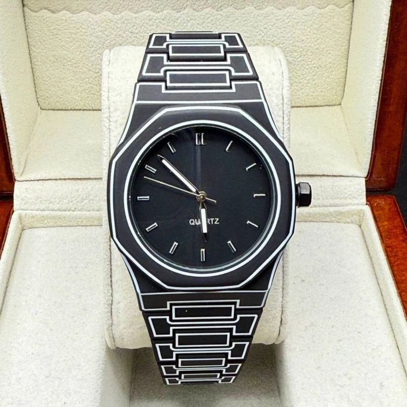 ساعت مچی عقربه‌ای مردانه کوارتز طرح سه بعدی کد 02