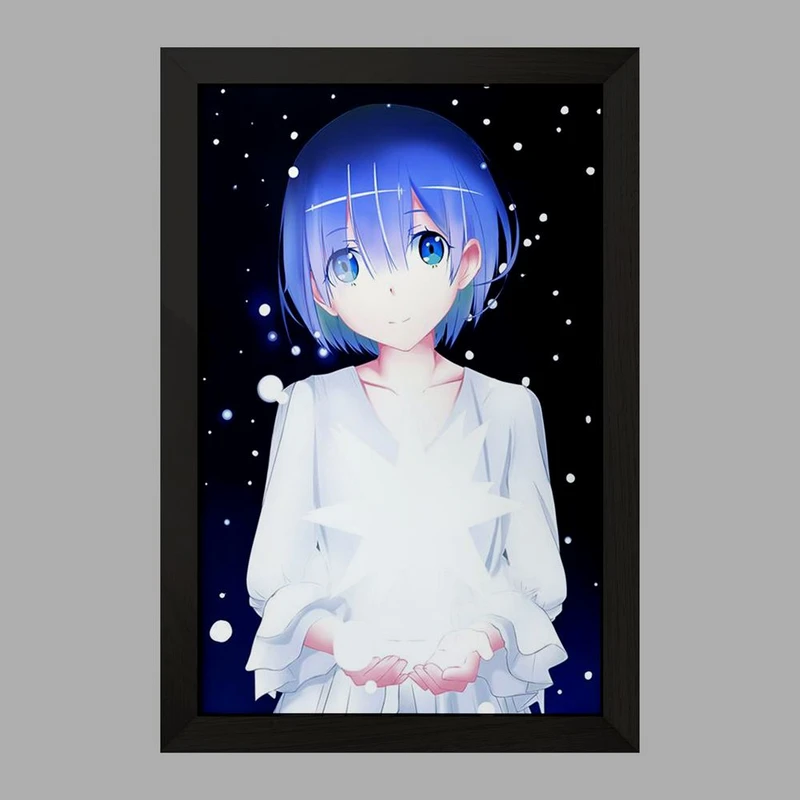 تابلو خندالو مدل رم انیمه ری زیرو ReZero  کد 12853