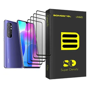 Somastel SD Glass MIX004 Screen Protector For Xiaomi Mi Note 10 Lite Pack Of 4