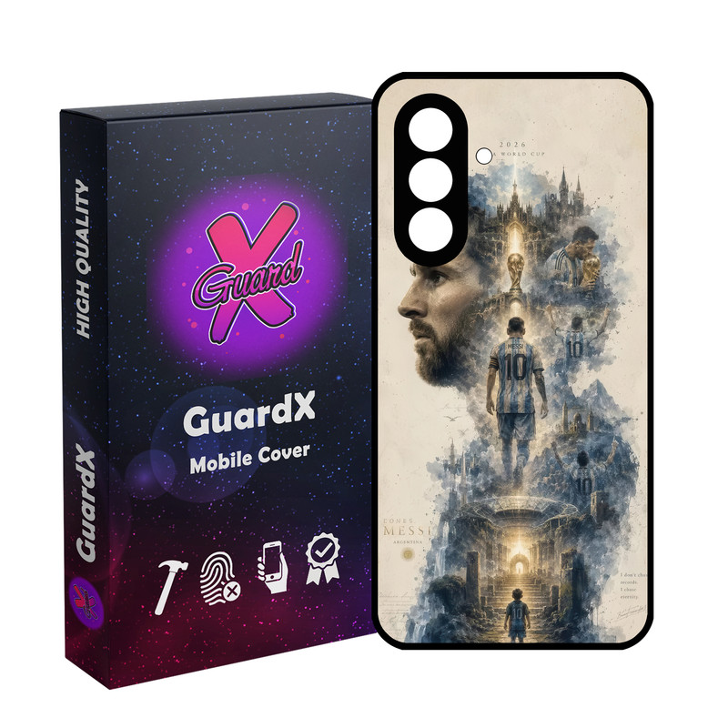 کاور گارد ایکس طرح لیونل مسی آرژانتین مدل 11125 مناسب برای گوشی موبایل سامسونگ Galaxy S25 FE