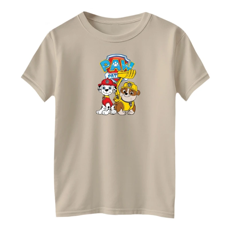 تی شرت آستین کوتاه بچگانه مدل سگ نگهبان کد01