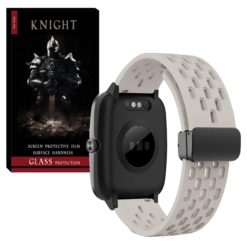 بند نایت مدل SPL NK Mag KT TW مناسب برای ساعت هوشمند آمیزفیت GTR 2 / GTR 2E / Stratos / Pop 3R