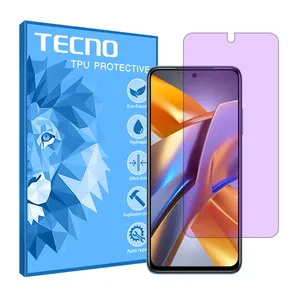 Tecno brand shockproof Anti-purple screen protector glass for Xiaomi Poco M5s