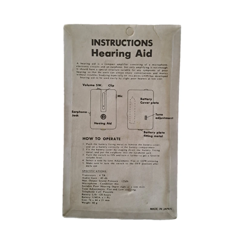 عکس شماره 2 : پروب سمعک مدل lp-4800