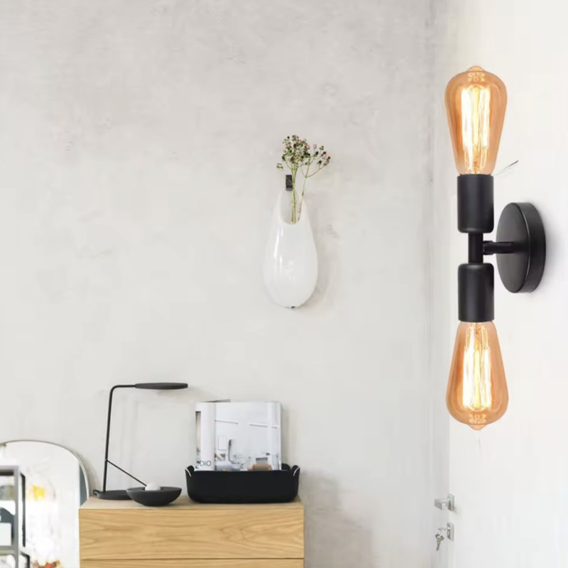 چراغ دیواری دو شعله مدل کلاسیک کد 102