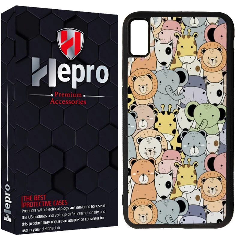 کاور هپرو طرح فانتزی مدل TPU مناسب برای گوشی موبایل اپل IPHONE X / XS
