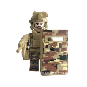 ساختنی برانت طرح نیروی ویژه با سپر و سلاح