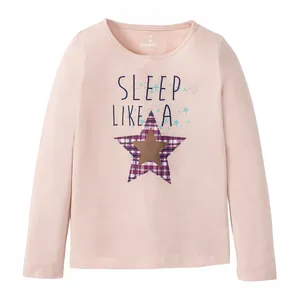 تی شرت آستین بلند دخترانه پیپرتس مدل 1210-0315