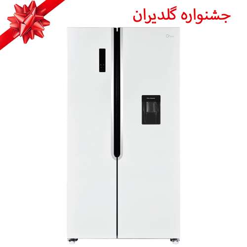 یخچال و فریزر 28 فوت ساید بای ساید جی پلاس مدل GSS-M7525W - مخصوص جشنواره گلدیران