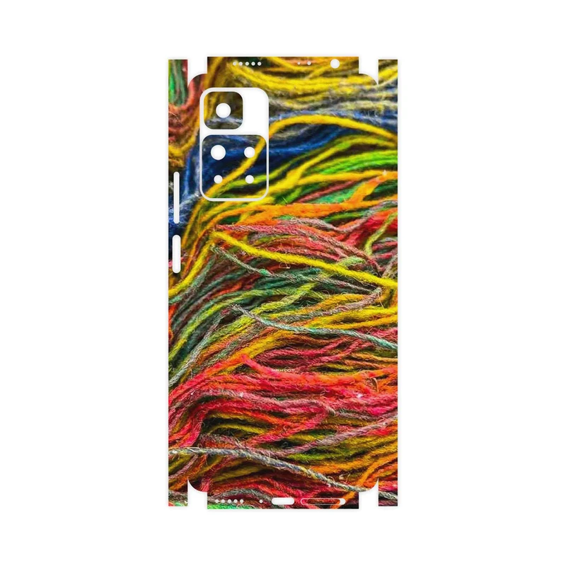 برچسب پوششی ماهوت مدل Fabric Texture 9-FullSkin مناسب برای گوشی موبایل شیائومی Redmi Note 11 Pro Plus 5G