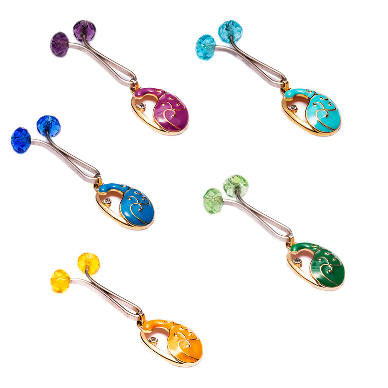 گیره روسری دینا مدل ترمه کد B001 مجموعه 5 عددی