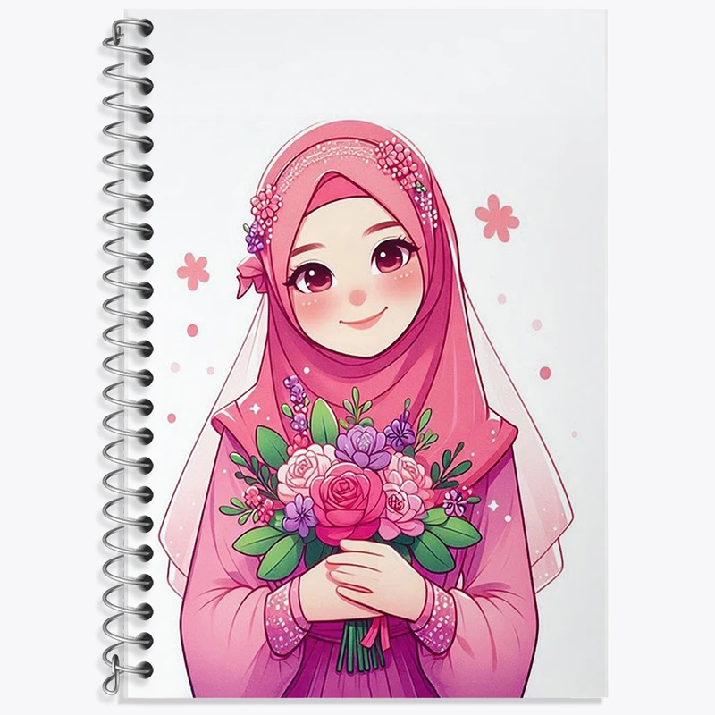 دفتر لغت 50 برگ خندالو طرح دخترانه کد F2888