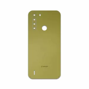 MAHOOT Matte-Gold Cover Sticker for Motorola One Fusion