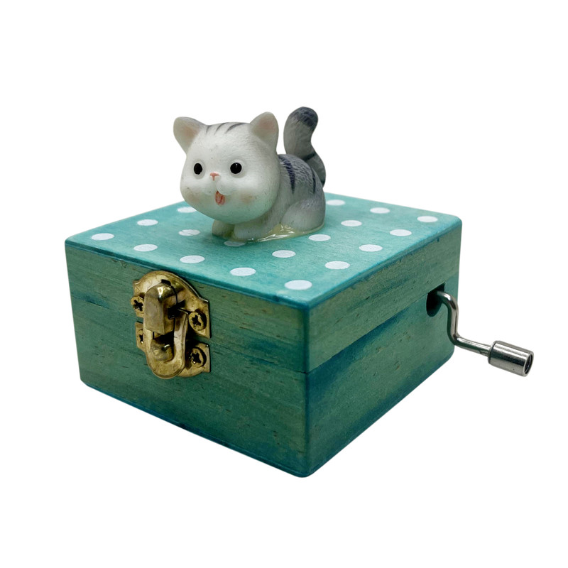 جعبه موزیکال مدل گربه بازیگوش کد B797
