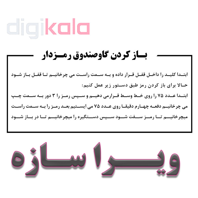 گاوصندوق ایران کاوه مدل 250DKR