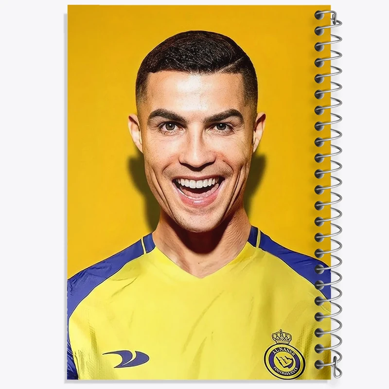 دفتر لیست خرید 50 برگ خندالو طرح کریستیانو رونالدو کد 36400