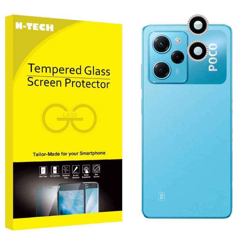 محافظ لنز دوربین انتک مدل رینگی نگین دار مناسب برای گوشی موبایل شیائومی Poco X5 Pro 5G محافظ لنز دوربین انتک مدل رینگی نگین دار مناسب برای گوشی موبایل شیائومی Poco X5 Pro 5G