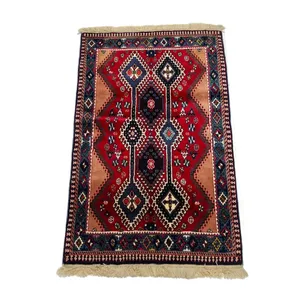 قالیچه دستباف یک متری آرانیک مدل لوزی