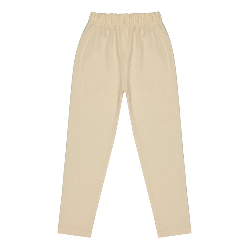 شلوار راحتی دخترانه مون‌سا مدل 599193 رنگ کرم