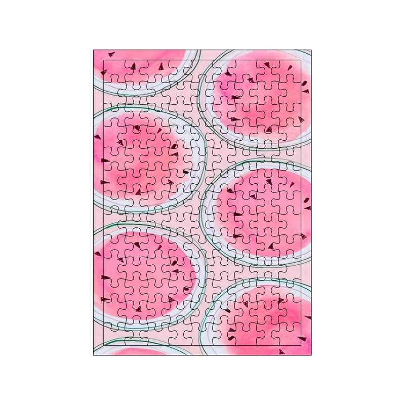 پازل 117 تکه مدل هندوانه کد 1534