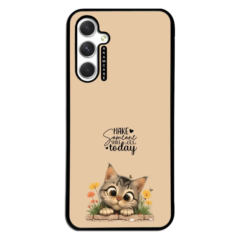 کاور آکام مدل AMC-WSGA54-ANIMALS QOUTES-18 مناسب برای گوشی موبایل سامسونگ Galaxy A54
