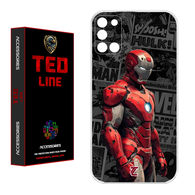 کاور تدلاین طرح آیرون من کد 1161 مناسب برای گوشی موبایل سامسونگ Galaxy A31