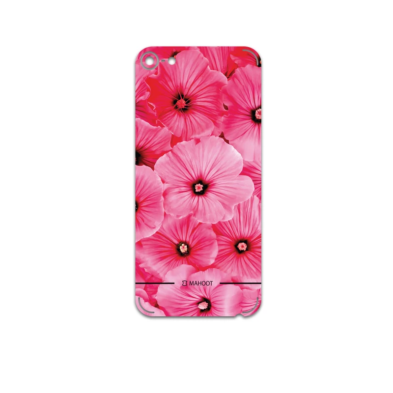 برچسب پوششی ماهوت مدل Pink-Flower مناسب برای گوشی موبایل اپل iPod Touch 6TH Gen