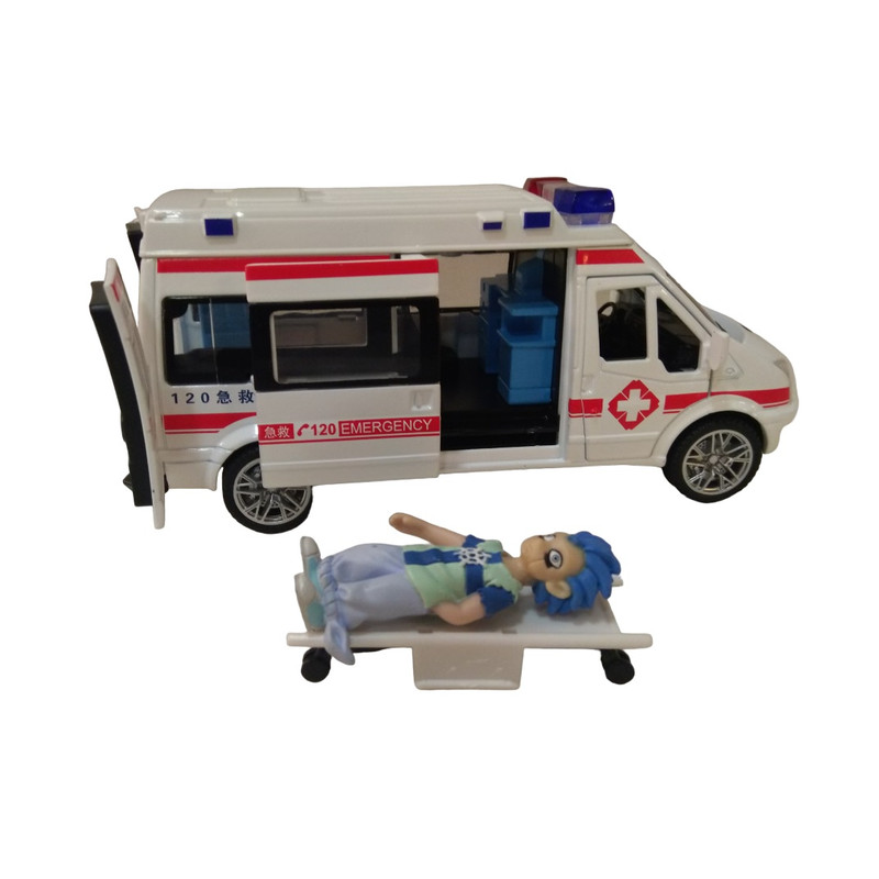ماشین بازی مدل ون آمبولانس کد AM380