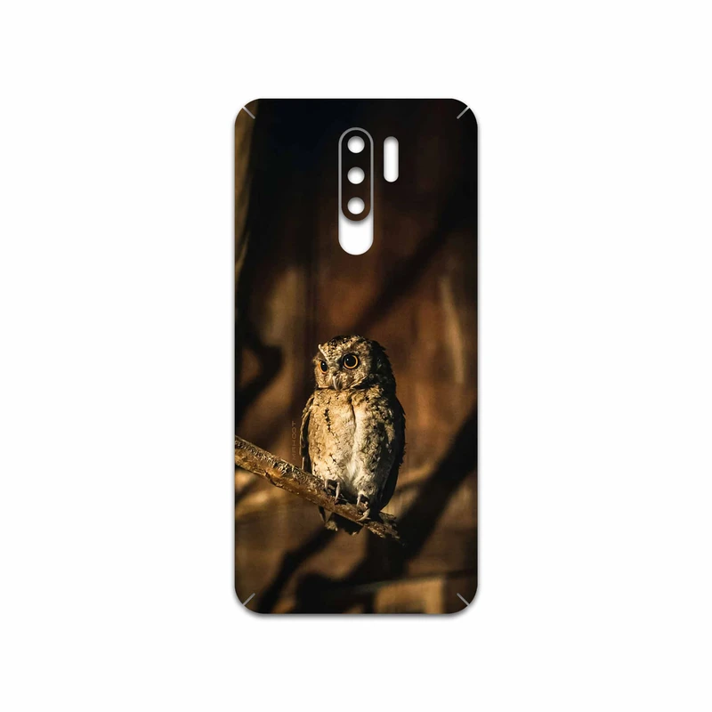 برچسب پوششی ماهوت مدل Owl مناسب برای گوشی موبایل شیائومی Redmi 9