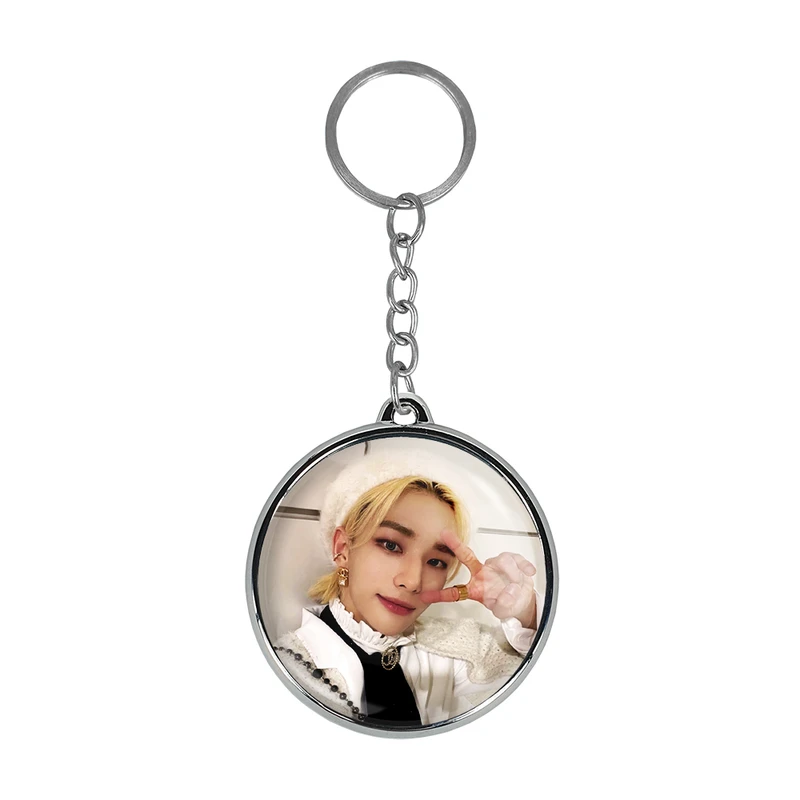 جاکلیدی خندالو طرح هیونجین گروه استری کیدز Stary Kids مدل دوطرفه کد 1693616925