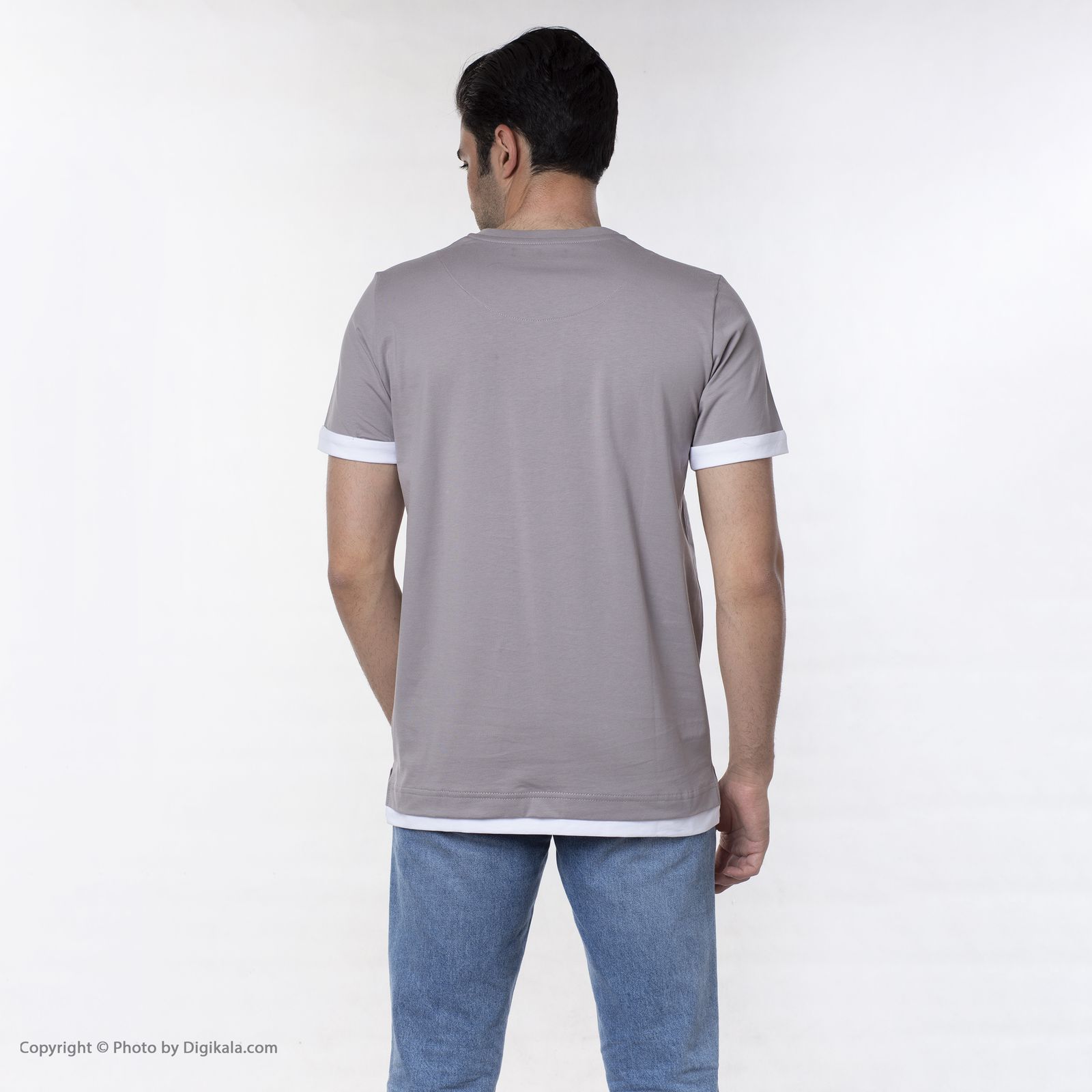 تی شرت مردانه جامه پوش آرا مدل 4011010305-93 -  - 8
